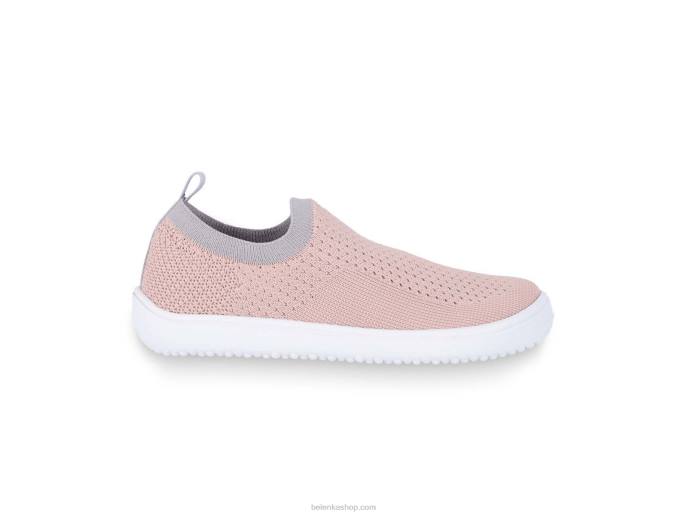 P88T214 Baby Pink Kids Barefoot Sneakers Perk