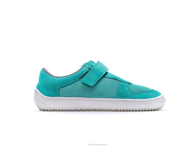 P88T218 Aqua Green Kids Barefoot Sneakers - Joy