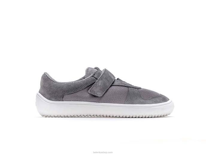 P88T220 Grey Kids Barefoot Sneakers - Joy