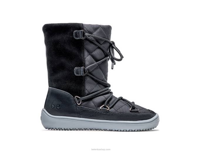 P88T194 Black Winter Kids Barefoot Snowfox Kids