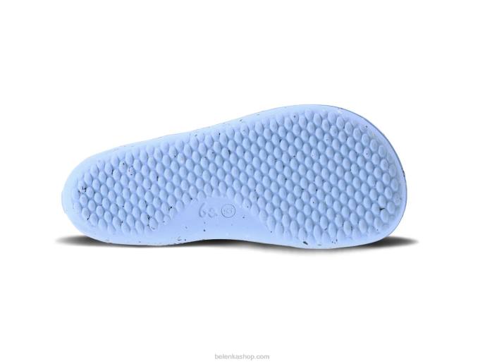 P88T196 Dark & Light Blue Winter Kids Barefoot Snowfox Kids 2.0