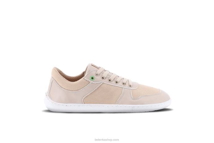 P88T14 Beige Barefoot Sneakers - Champ 2.0 - Vegan Men