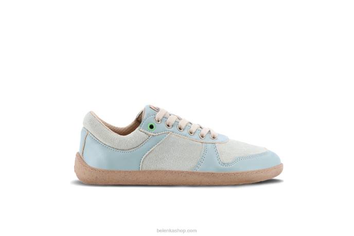 P88T15 Light Teal Barefoot Sneakers - Champ 2.0 - Vegan Men
