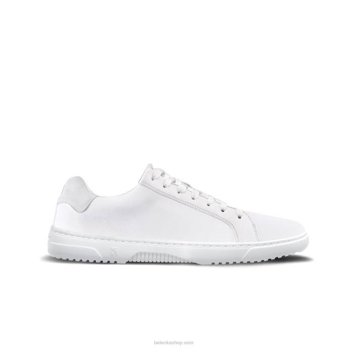 P88T95 All White Barefoot Sneakers Barebarics - Zoom Men