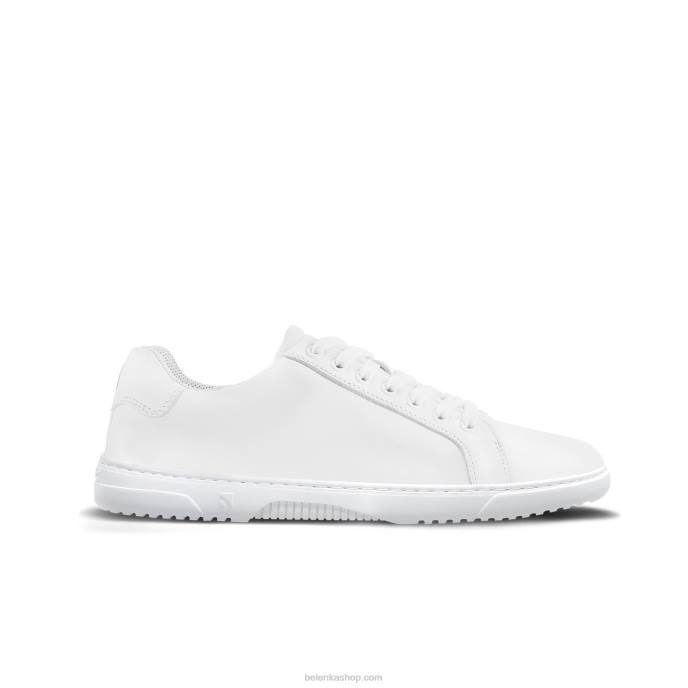 P88T96 All White Barefoot Sneakers Barebarics Zoom Men