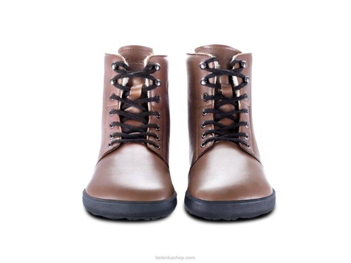 P88T56 Dark Brown Winter Barefoot Boots Winter 2.0 Neo Men