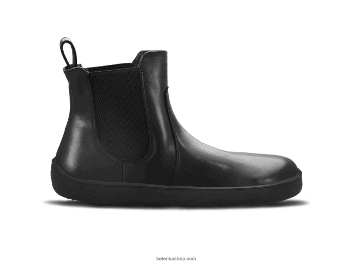 P88T134 All Black Barefoot Boots Entice Neo Women