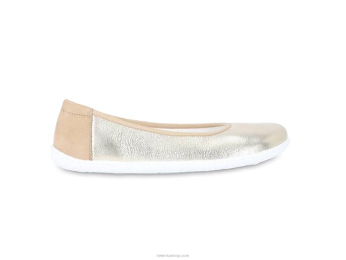P88T161 Gold Ballet Flats - Sophie Women