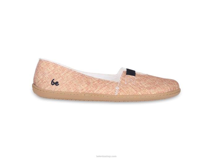 P88T169 Jute Brown Ballet Flats - Harmony Women