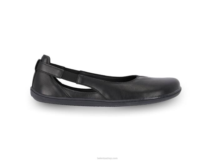 P88T170 All Black Ballet Flats - Bellissima Women