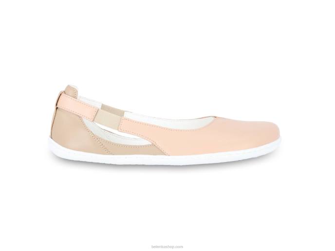 P88T171 Nude Pink Ballet Flats - Bellissima Women
